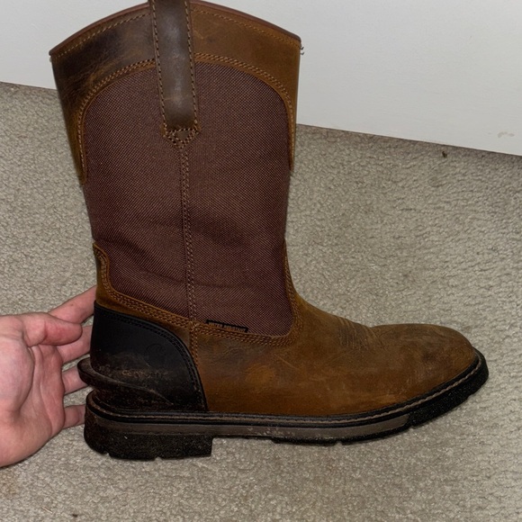 Carhartt Men's Rugged Brown and Black Boots - Picture 1 of 1